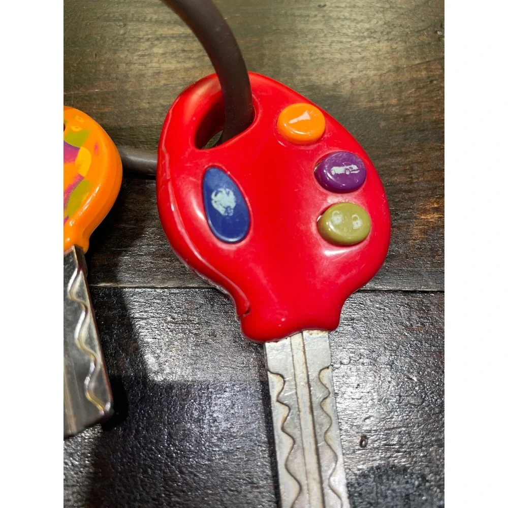 Bright Starts Keys‎ to Go Fun Keys Set Toddler Toy Colorful Baby Teether